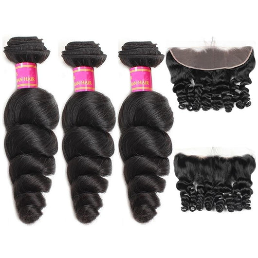 Meetu Hair Indian Loose Wave Bundles